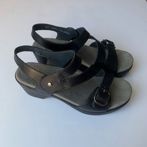 Dansko Shari sandals - black leather